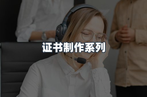 证书制作系列